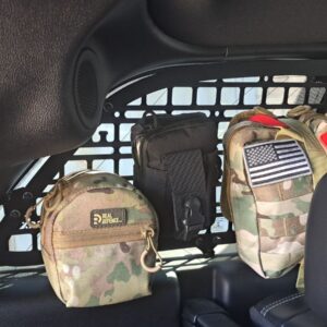 Модульна система зберігання Molle (Молле) для вікон багажника Jeep Grand Cherokee WK2 (2011-2022)