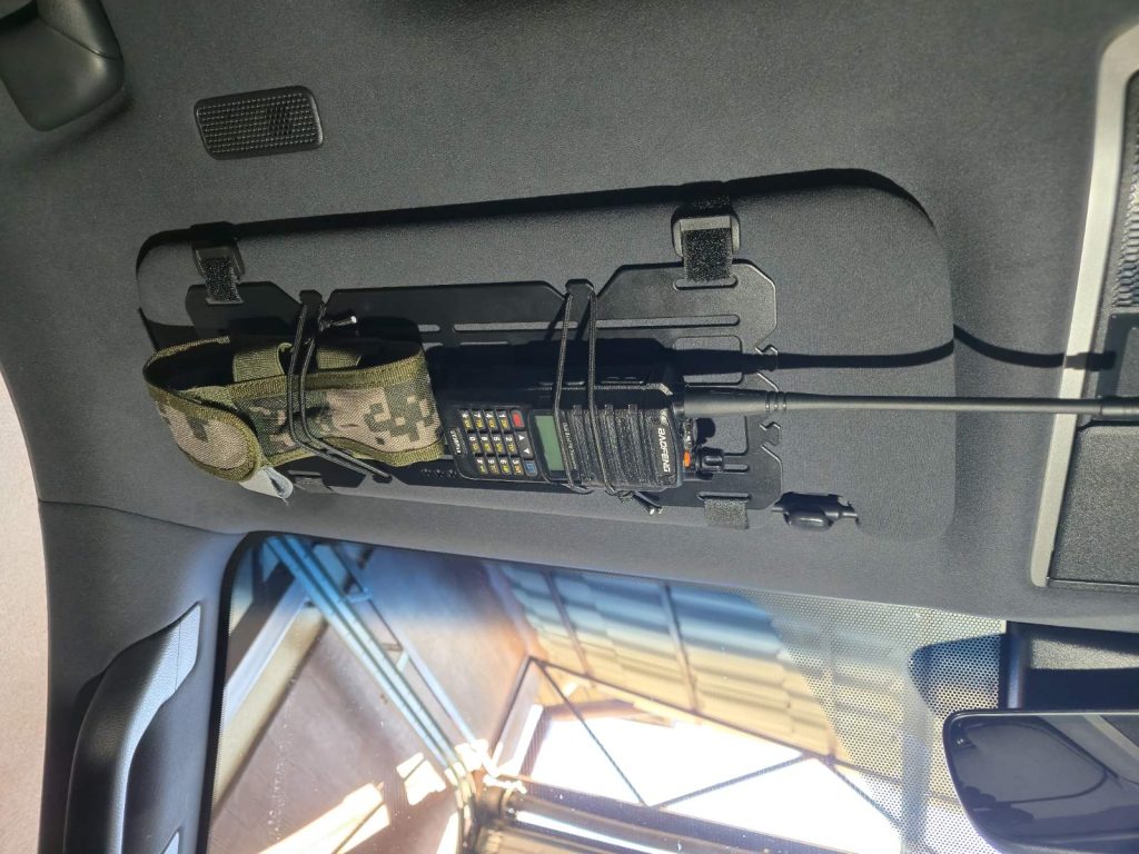 Універсальна Молле (Molle) панель на піддашок від сонця. Розмір 35×13 см