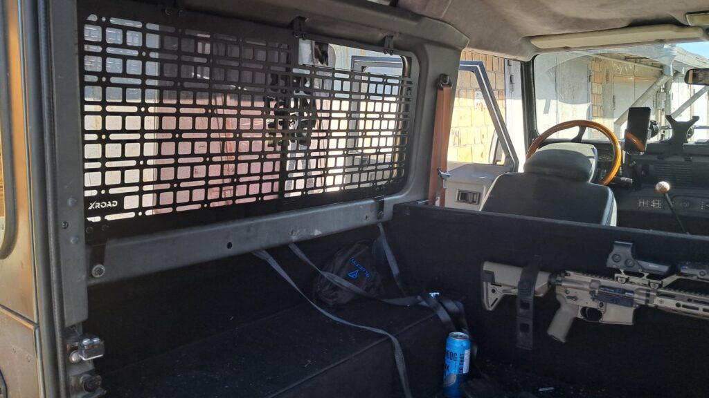 Модульна система зберігання Molle (Молле) для вікон багажника Land Rover Defender 110