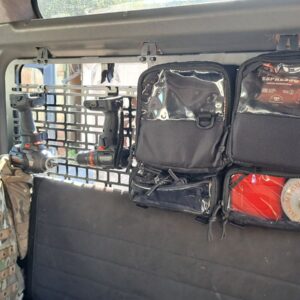 Модульна система зберігання Molle (Молле) для вікон багажника Land Rover Defender 110