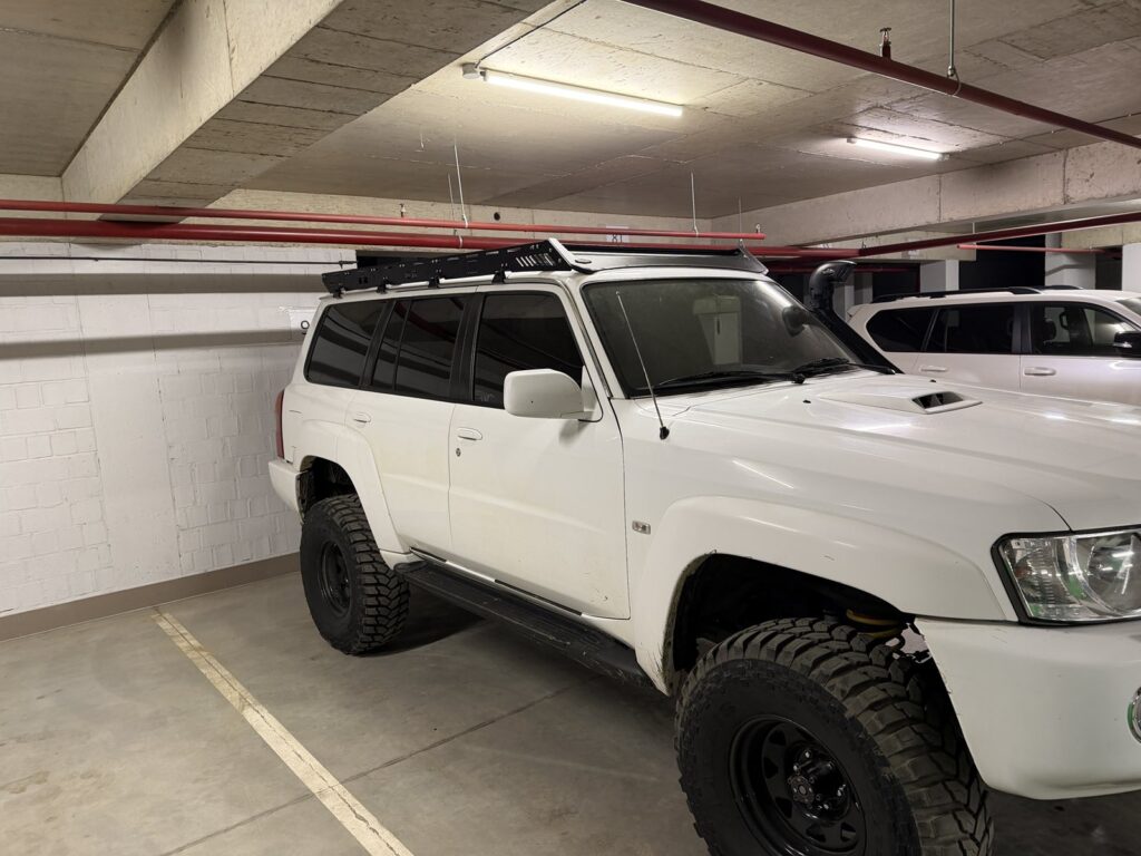 Експедиційний багажник на дах із водостоком для Nissan Patrol Y61