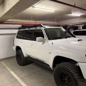 Експедиційний багажник на дах із водостоком для Nissan Patrol Y61
