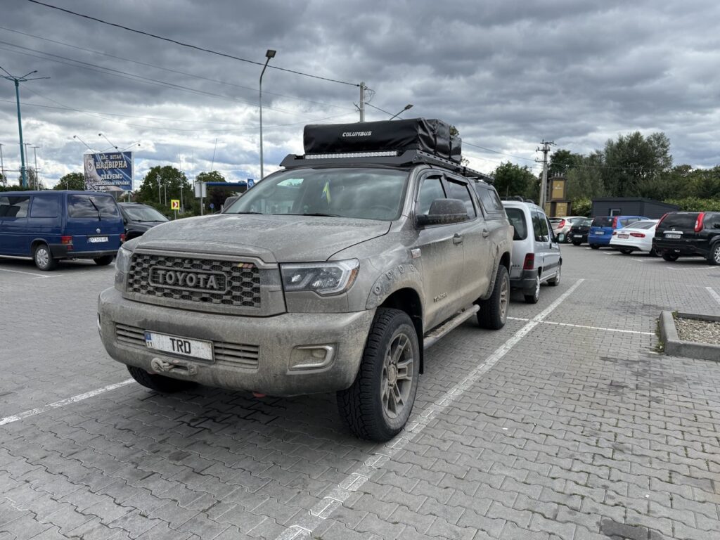 Експедиційний багажник платформа на дах Mitsubishi Pajero Wagon 4
