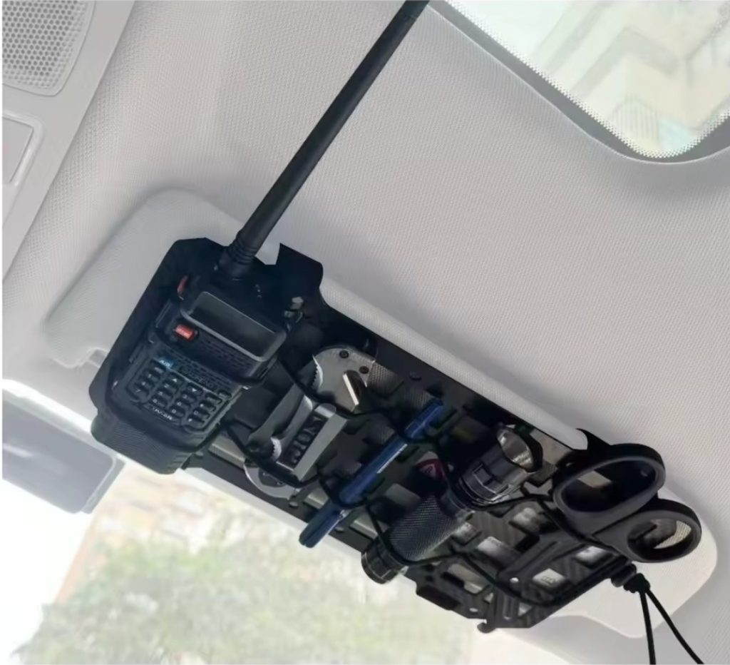 Універсальна Молле (Molle) панель на піддашок від сонця. Розмір 35×13 см