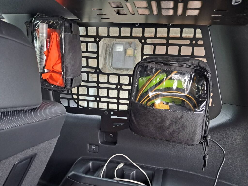 Модульна система зберігання Molle (Молле) для вікон багажника Toyota Land Cruiser Prado 250 / Lexus GX550