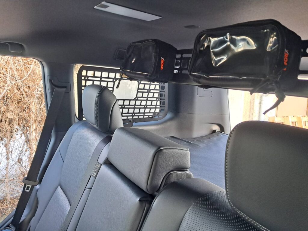 Модульна система зберігання Molle (Молле) для вікон багажника Toyota Land Cruiser Prado 250 / Lexus GX550