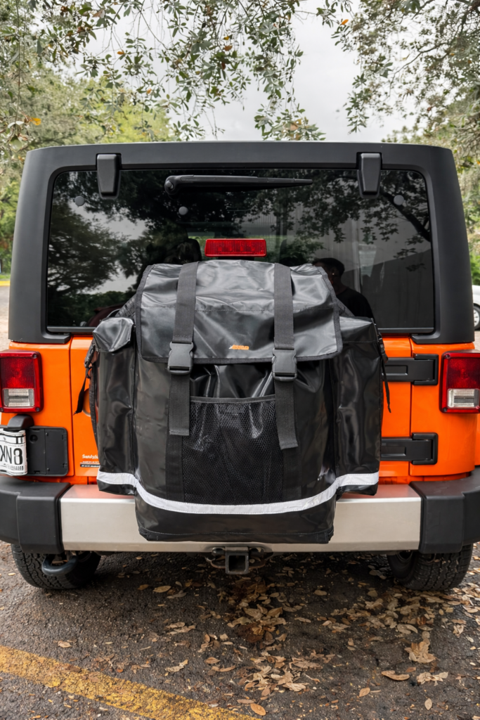 Сумка на запасне колесо двері багажника