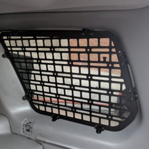 Модульна система зберігання Molle (Молле) для вікон багажника Subaru Forester 2 SG (2002-2008)