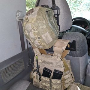 Вішалка для бронежилета в автомобіль (кріплення до молле-панелі)