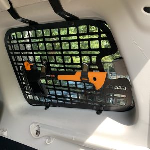 Модульна система зберігання Molle (Молле) для вікон багажника Mitsubishi Pajero 3