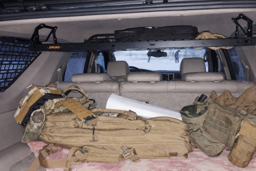 Полиця під стелю в багажник Toyota 4Runner 210