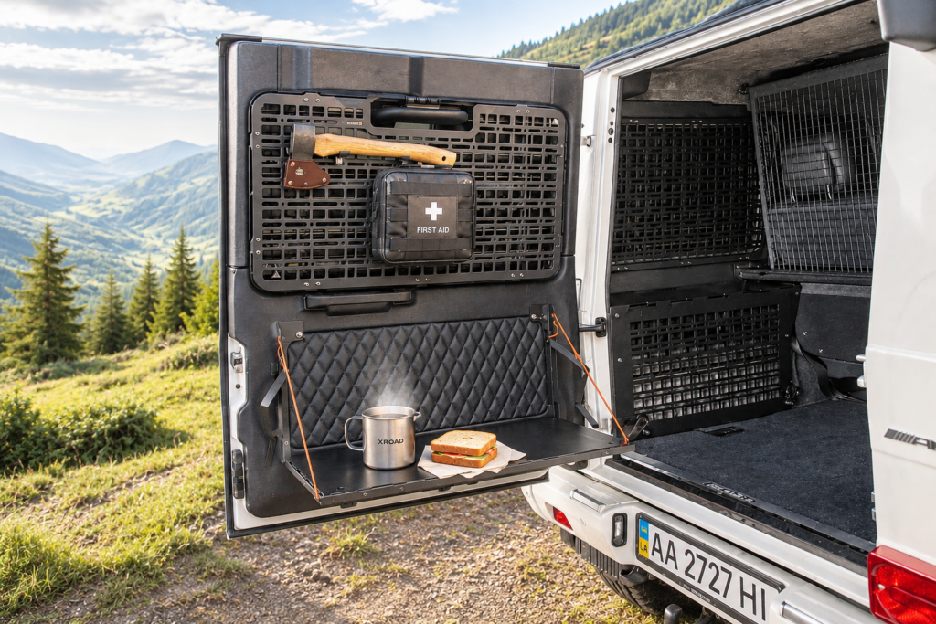 Молле панель на двері багажника Mercedes G-Class W463 (1990-2018)