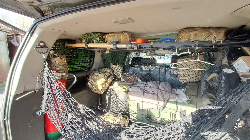 Полиця під стелю в багажник Nissan Pathfinder R51 (2007-2012)