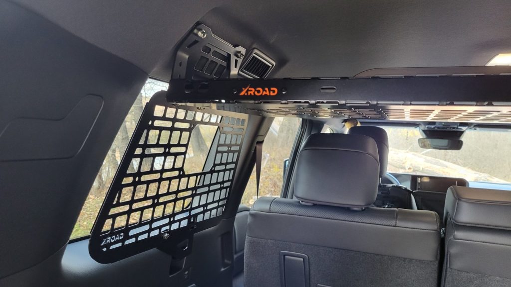 Модульна система зберігання Molle (Молле) для вікон багажника Toyota Land Cruiser Prado 250 / Lexus GX550