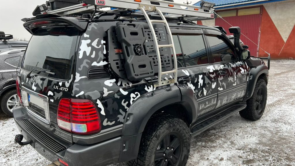 Зовнішня Molle (Молле) панель для Toyota Land Cruiser 250 / Lexus GX550 (2024+)