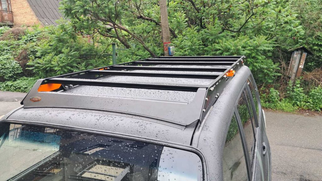 Експедиційний багажник платформа на дах Mitsubishi Pajero Wagon 4