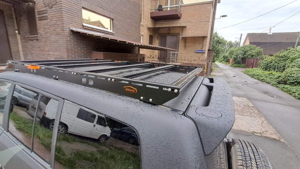 Експедиційний багажник платформа на дах Mitsubishi Pajero Wagon 4