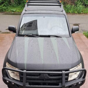 Експедиційний багажник платформа на дах Mitsubishi Pajero Wagon 4
