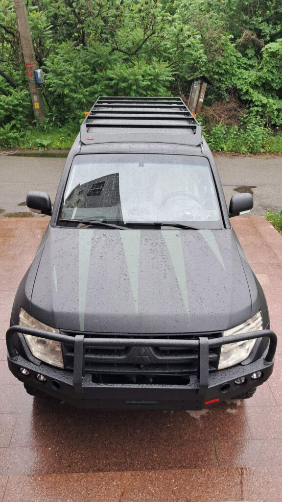 Експедиційний багажник платформа на дах Mitsubishi Pajero Wagon 4