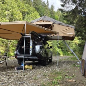 Експедиційний багажник-платформа на Mitsubishi Pajero Wagon 4