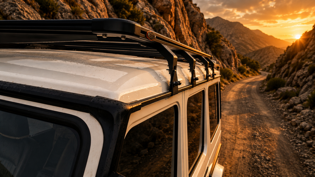 Експедиційний алюмінієвий багажник на Mercedes G-Class W463 (1990-2018)