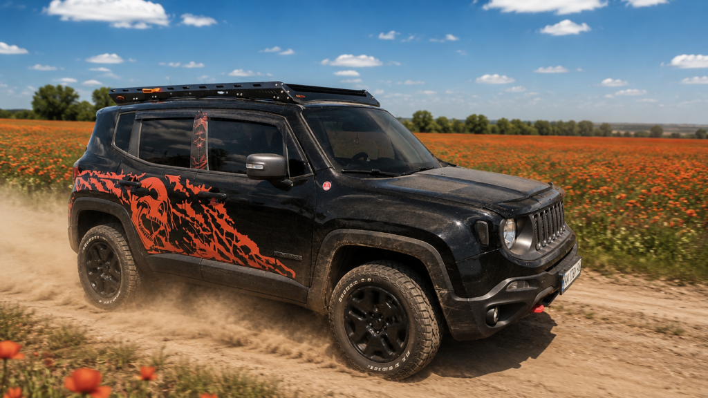 Експедиційний багажник на JEEP Renegade (2014+)