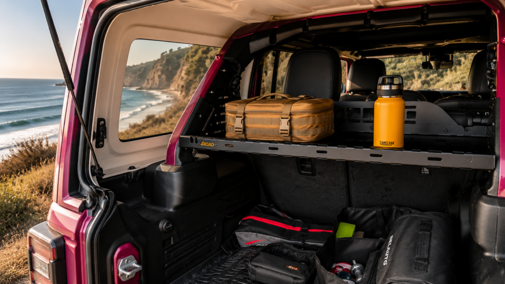 Полиця під стелю в багажник Renault Kangoo II