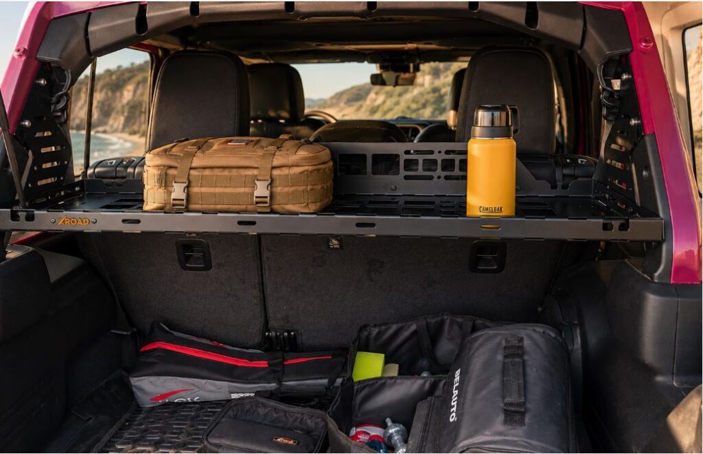 Модульна система зберігання Molle (Молле) для вікон багажника Mercedes W163 / ML270 (1997-2005)