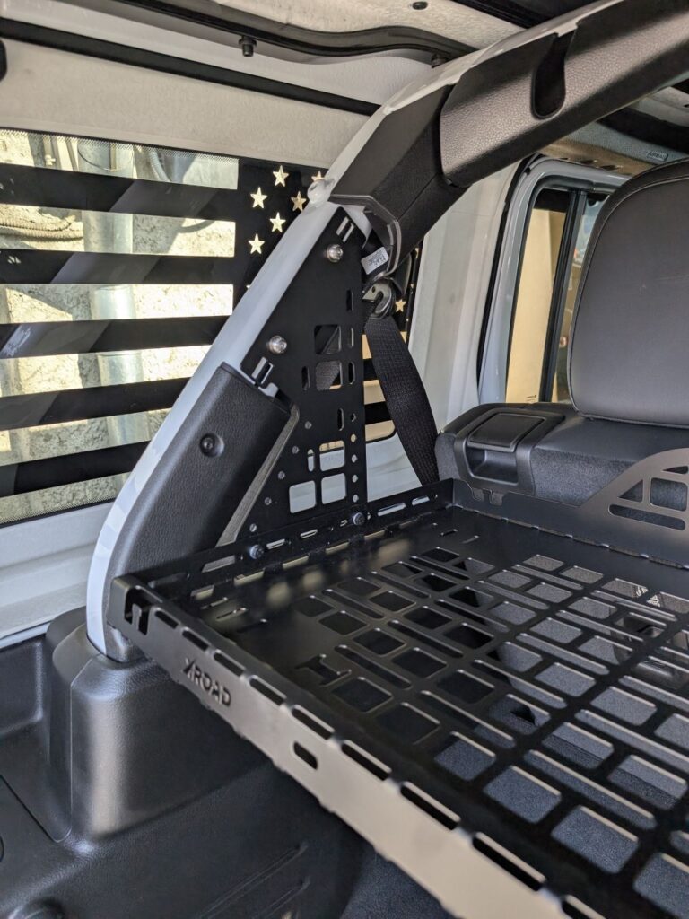 Верхня полиця в багажник Jeep Wrangler JK/JL/TJ