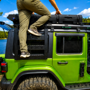 Зовнішня MOLLE-драбина для Jeep Wrangler – експедиційна драбина XRoad з кріпленням для спорядження
