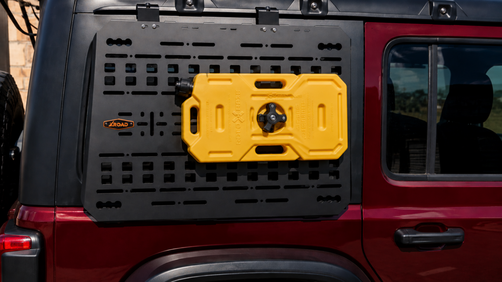Зовнішня MOLLE-панель на заднє вікно Jeep Wrangler JL / JK XRoad