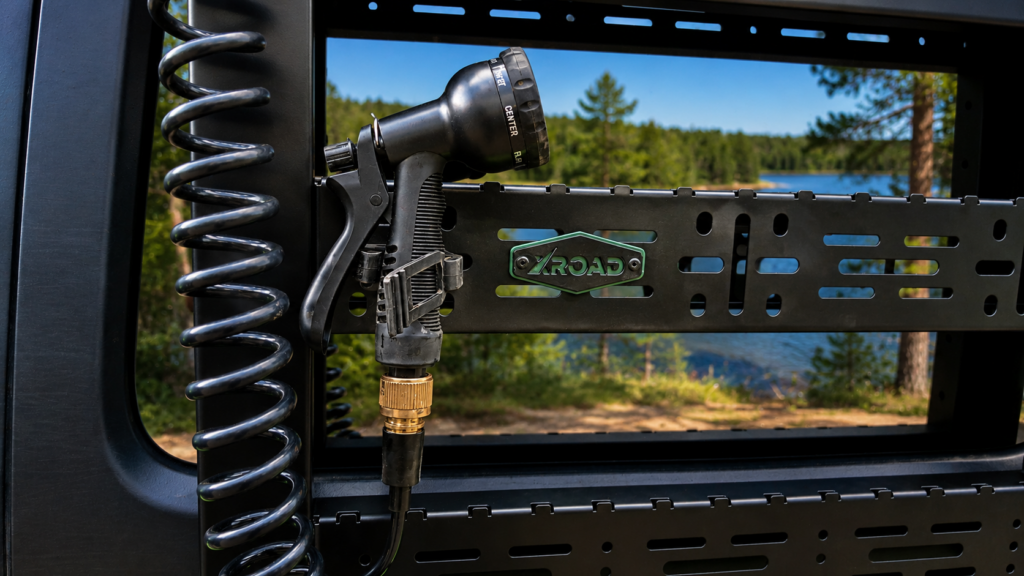 Зовнішня MOLLE-драбина для Jeep Wrangler – експедиційна драбина XRoad з кріпленням для спорядження