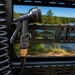 Зовнішня MOLLE-драбина для Jeep Wrangler – експедиційна драбина XRoad з кріпленням для спорядження