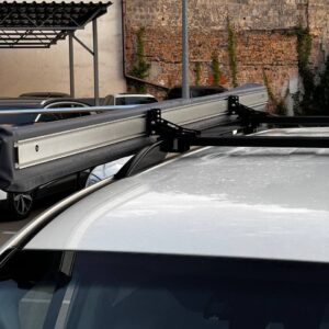 Силові алюмінієві поперечини на рейлінги Toyota XRoad